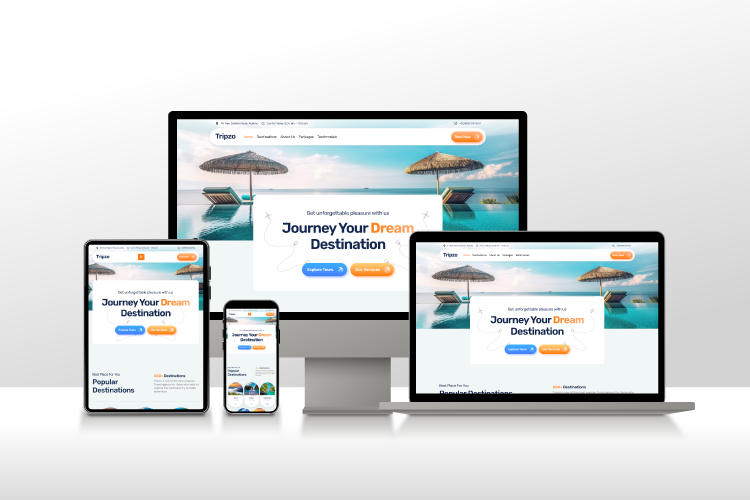 Travel Agency Website 