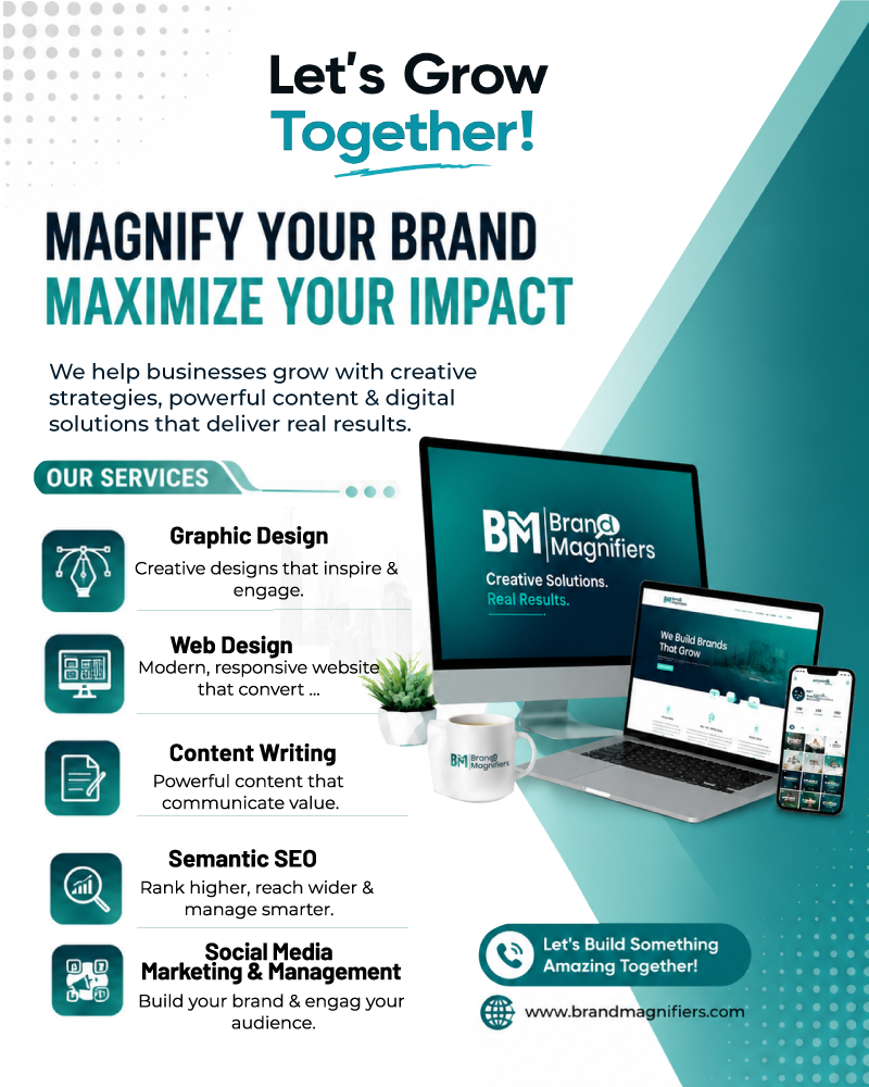 Brand Magnifiers Digital Marketing Agency Mobile Hero Banner