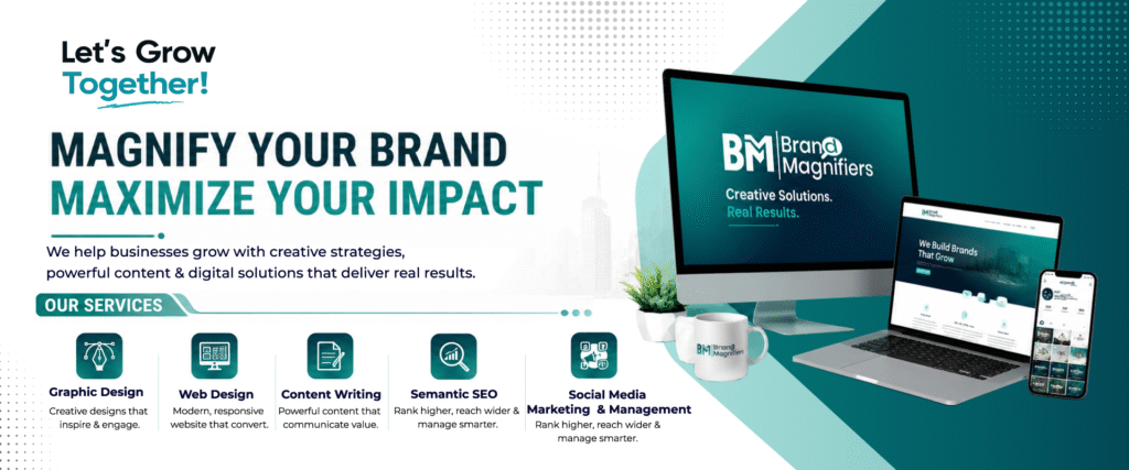 Brand Magnifiers Digital Marketing Services Hero Banner